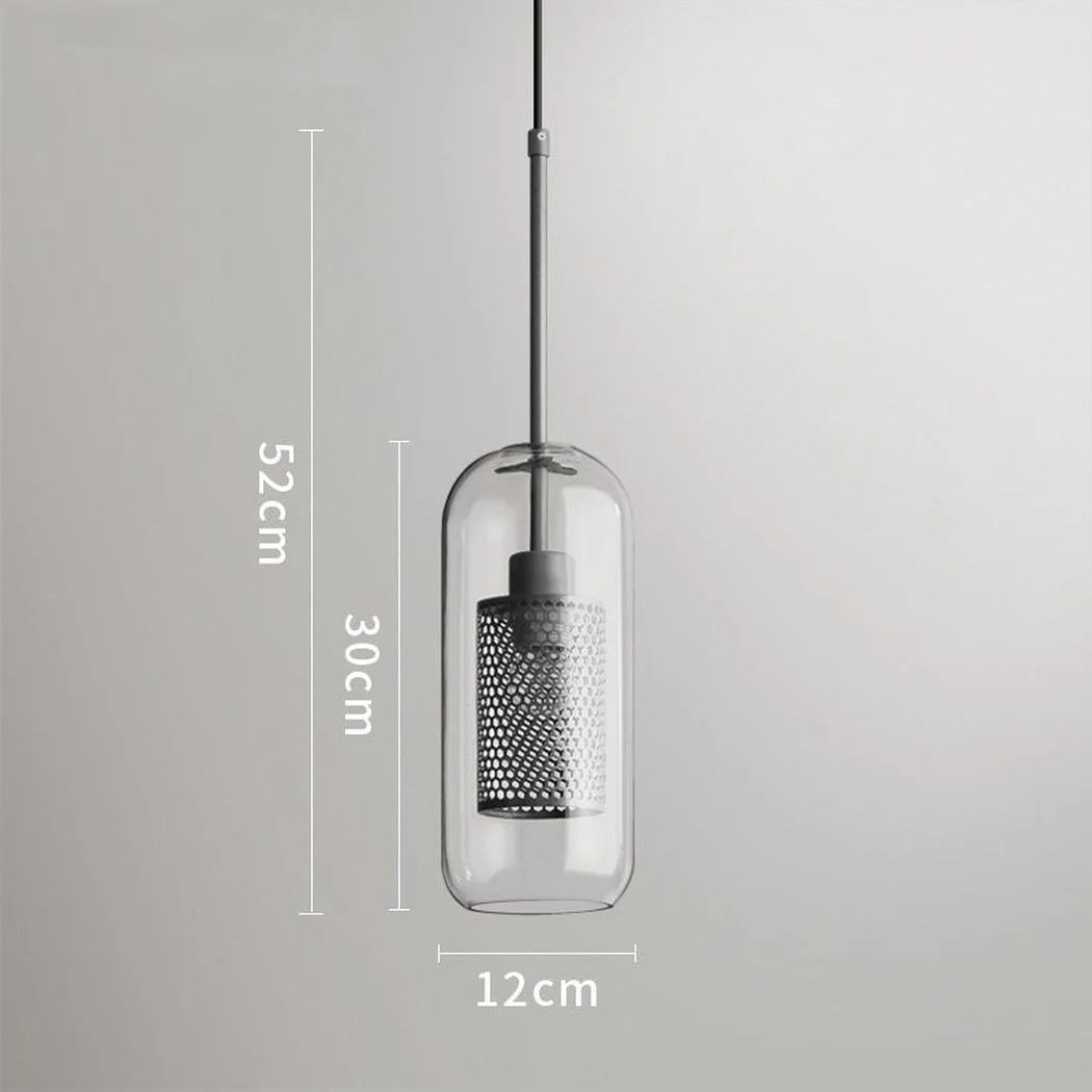 Chiswick Glass Shade Brass Fitting Pendant Light - Image 30