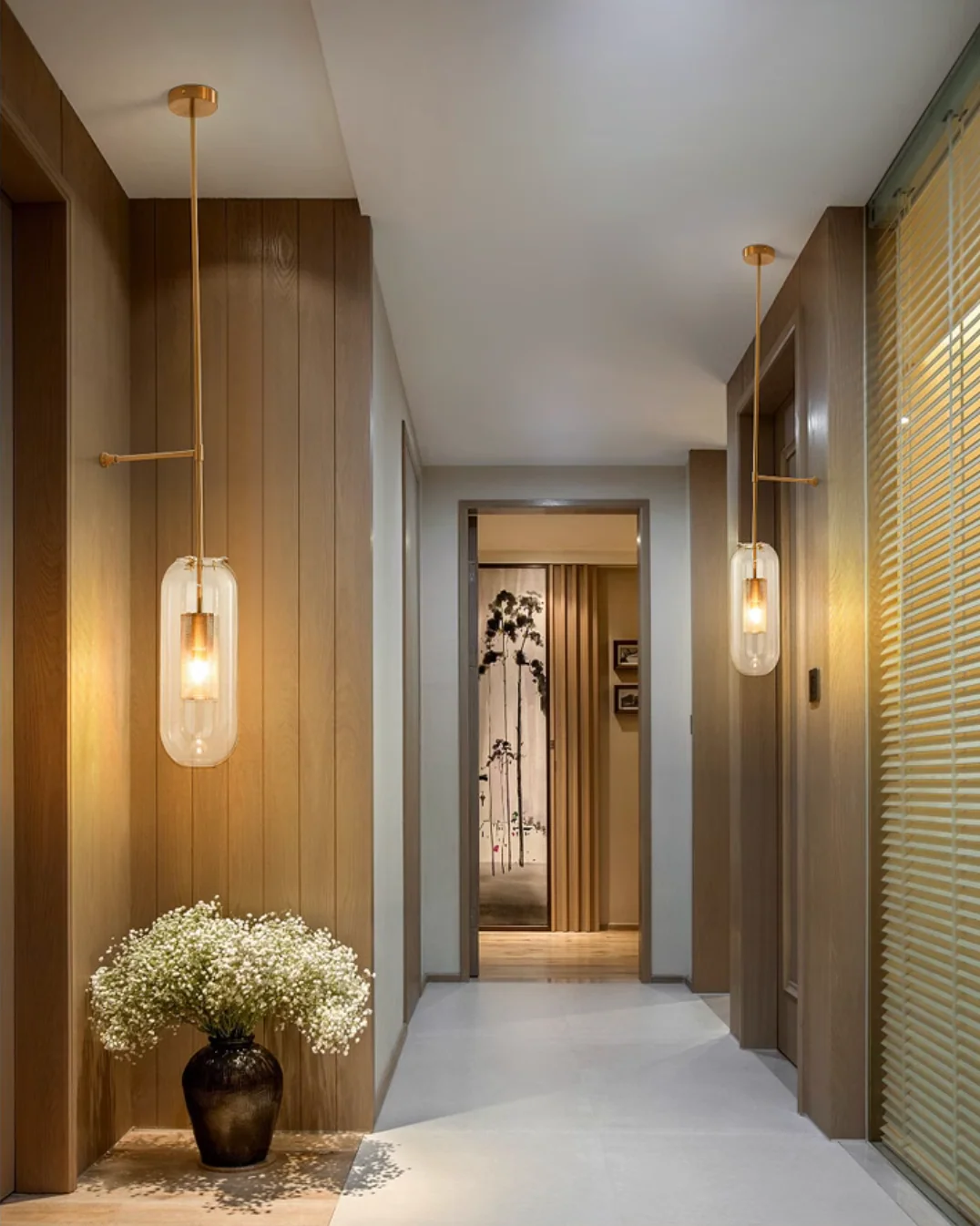 Chiswick Glass Shade Modern Ceiling Light - Image 2