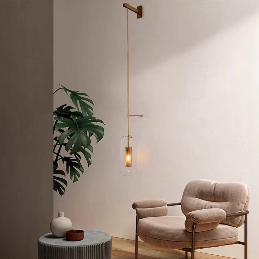 Chiswick Glass Shade Long Arm Wall Light - Image 10