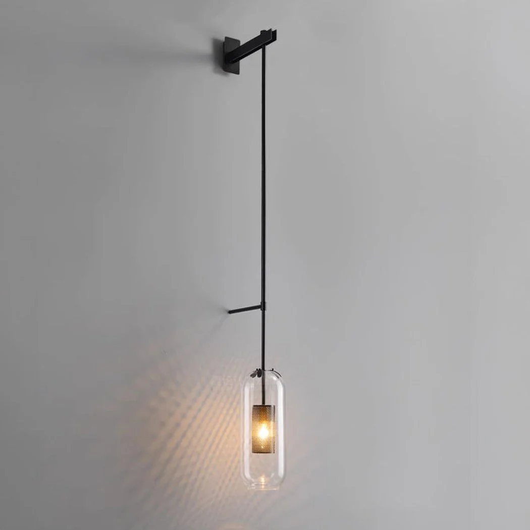 Chiswick Glass Shade Long Arm Wall Light - Image 16