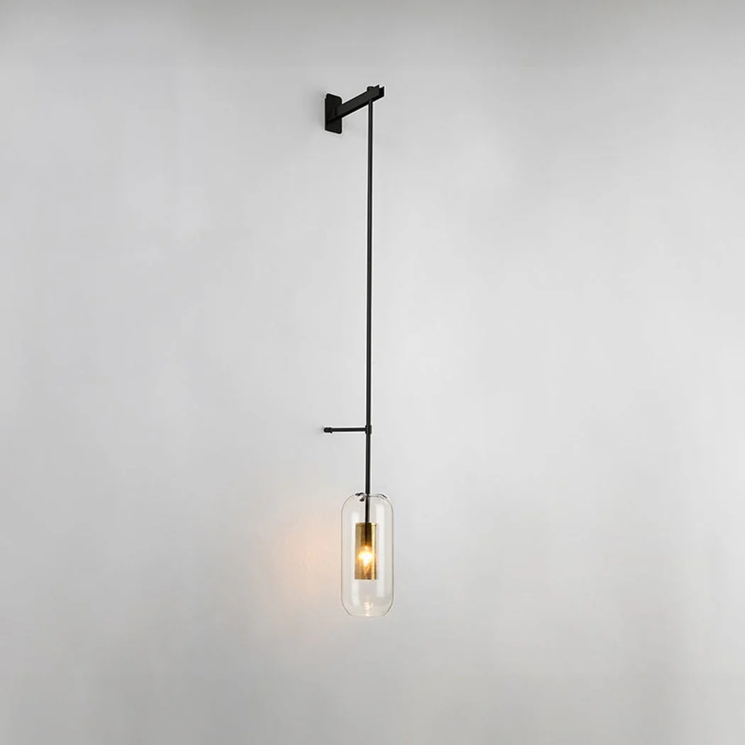 Chiswick Glass Shade Long Arm Wall Light - Image 6