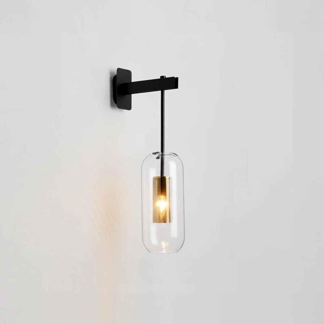 Chiswick Glass Shade Short Arm Wall Light - Image 8