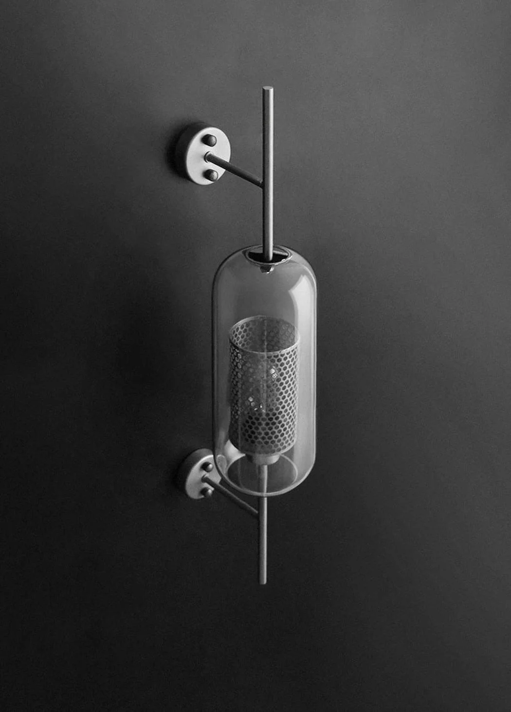 Chiswick Glass Shade Brass Fitting Wall Light - Image 13