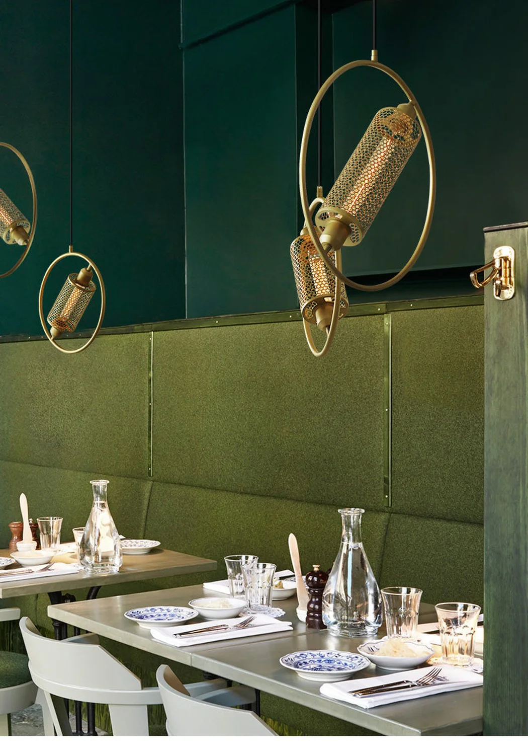 Chiswick Hoop Minimalist Brass Fitting Pendant Light - Image 8
