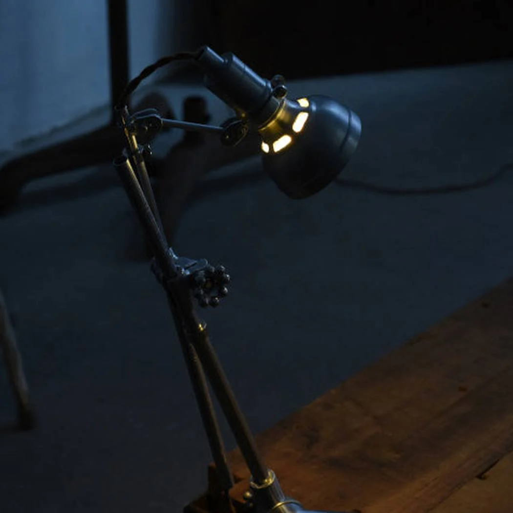 Chrome Mill House Industrial Table Light / Cabinet Light - Image 9