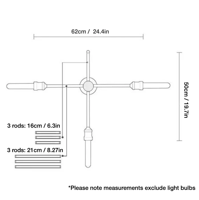 Circa Black Industrial Wall Light With Brass Fitting - Image 5