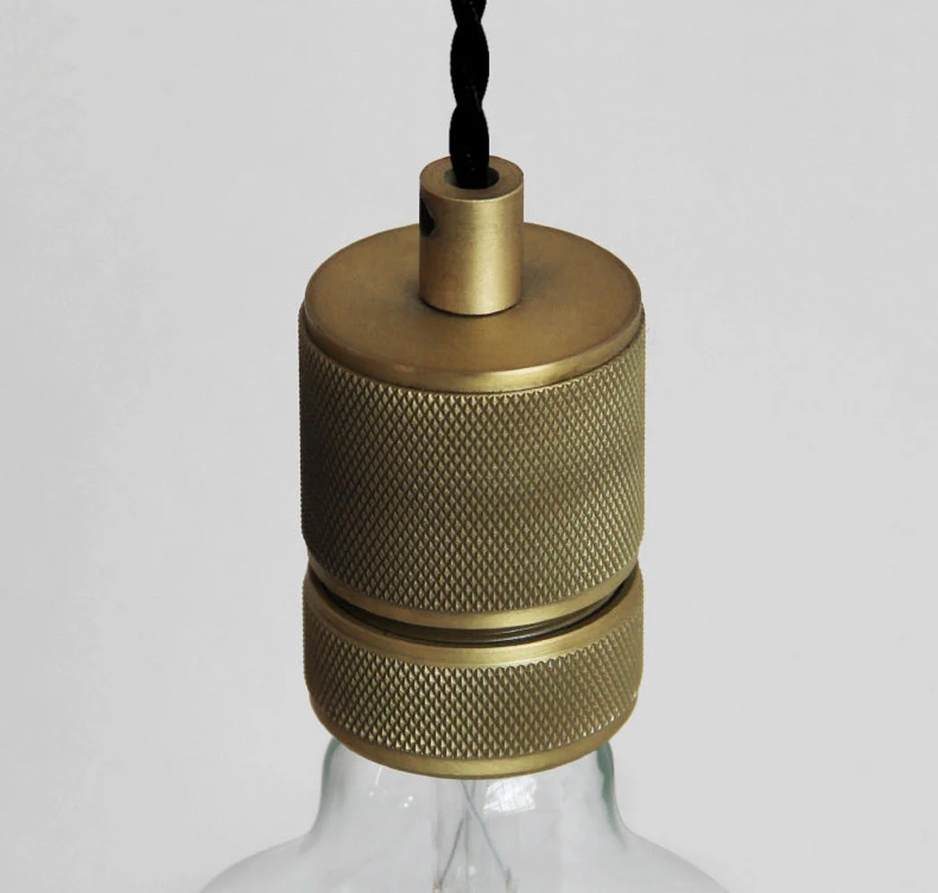 Circus Loop Brass Wall Light With Wall Plug - Image 3