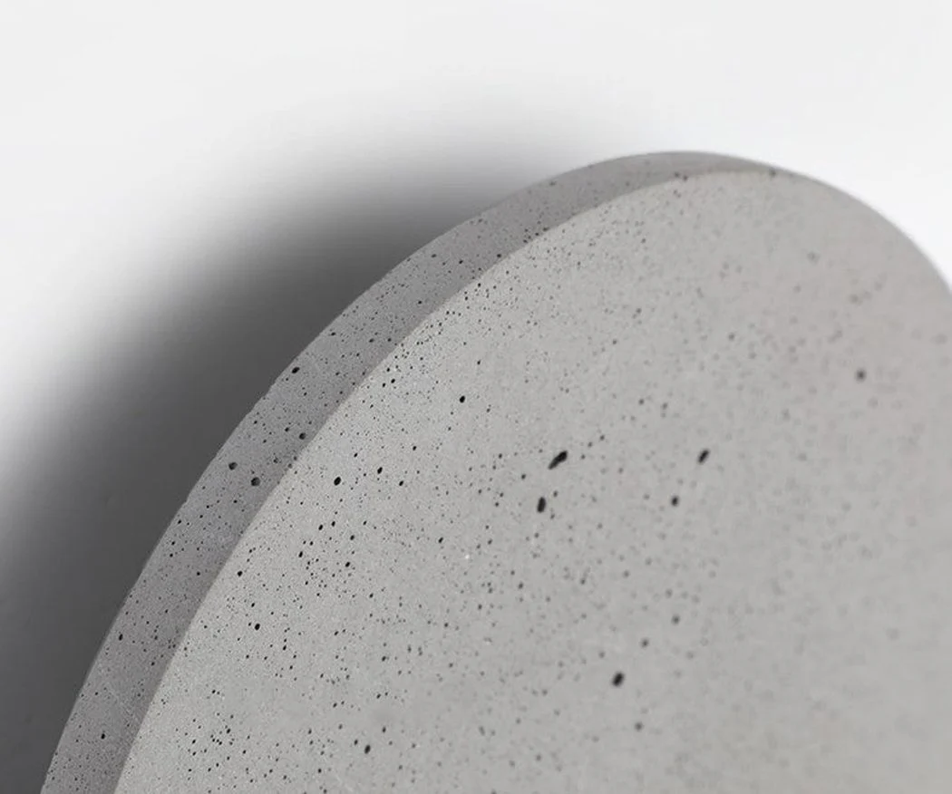 Cirrus Concrete Round Minimalist Wall Light - Image 12
