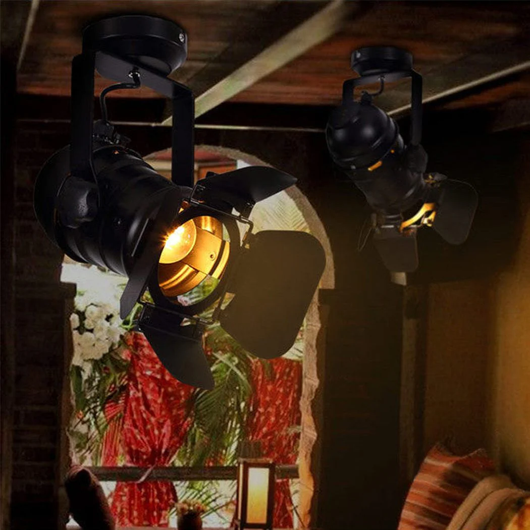 Classic Hollywood spotlight ceiling light - Image 2