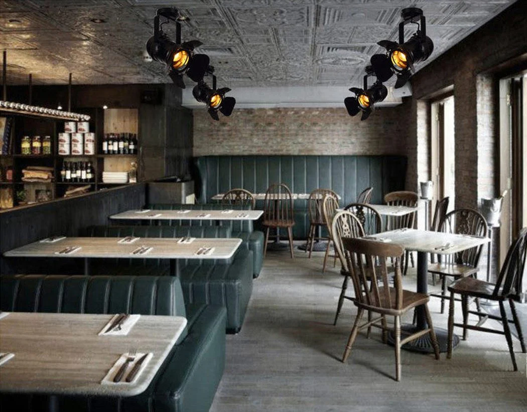 Classic Hollywood spotlight ceiling light - Image 7