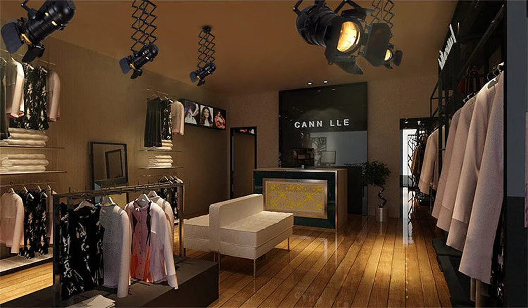 Classic Hollywood spotlight ceiling light (retractable) - Image 10