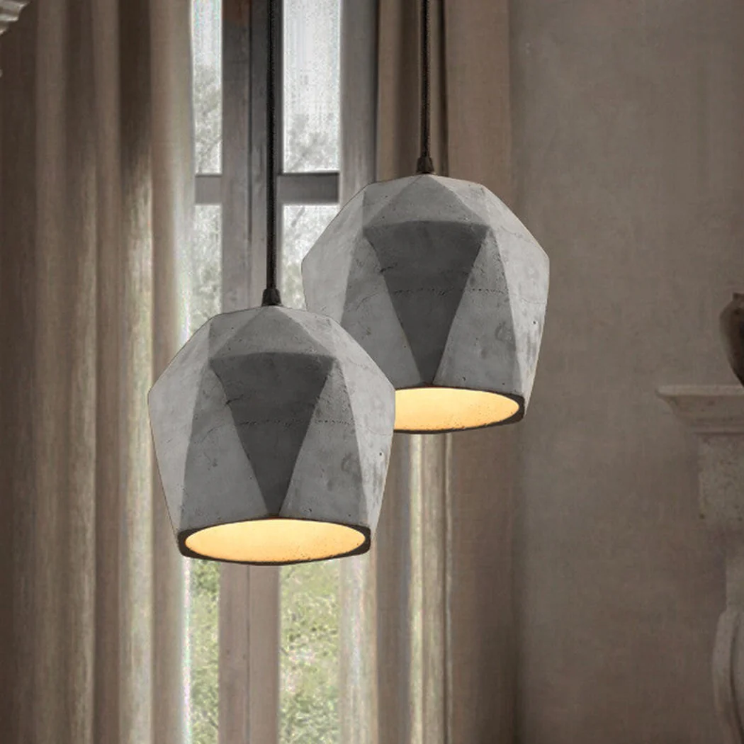 Concrete Odense Gem Pendant Light - Image 3