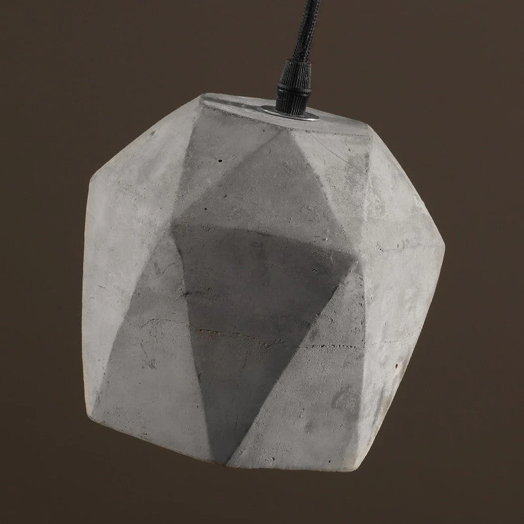 Concrete Odense Gem Pendant Light - Image 5