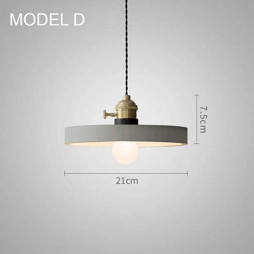 Concrete Vasa Minimalist Pendant Light - Image 14
