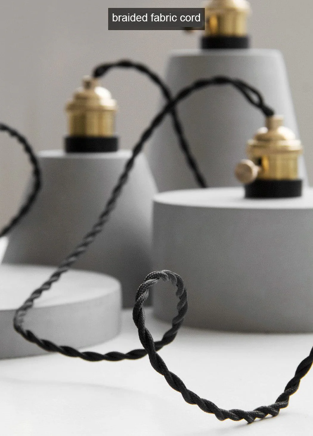 Concrete Vasa Minimalist Pendant Light - Image 16