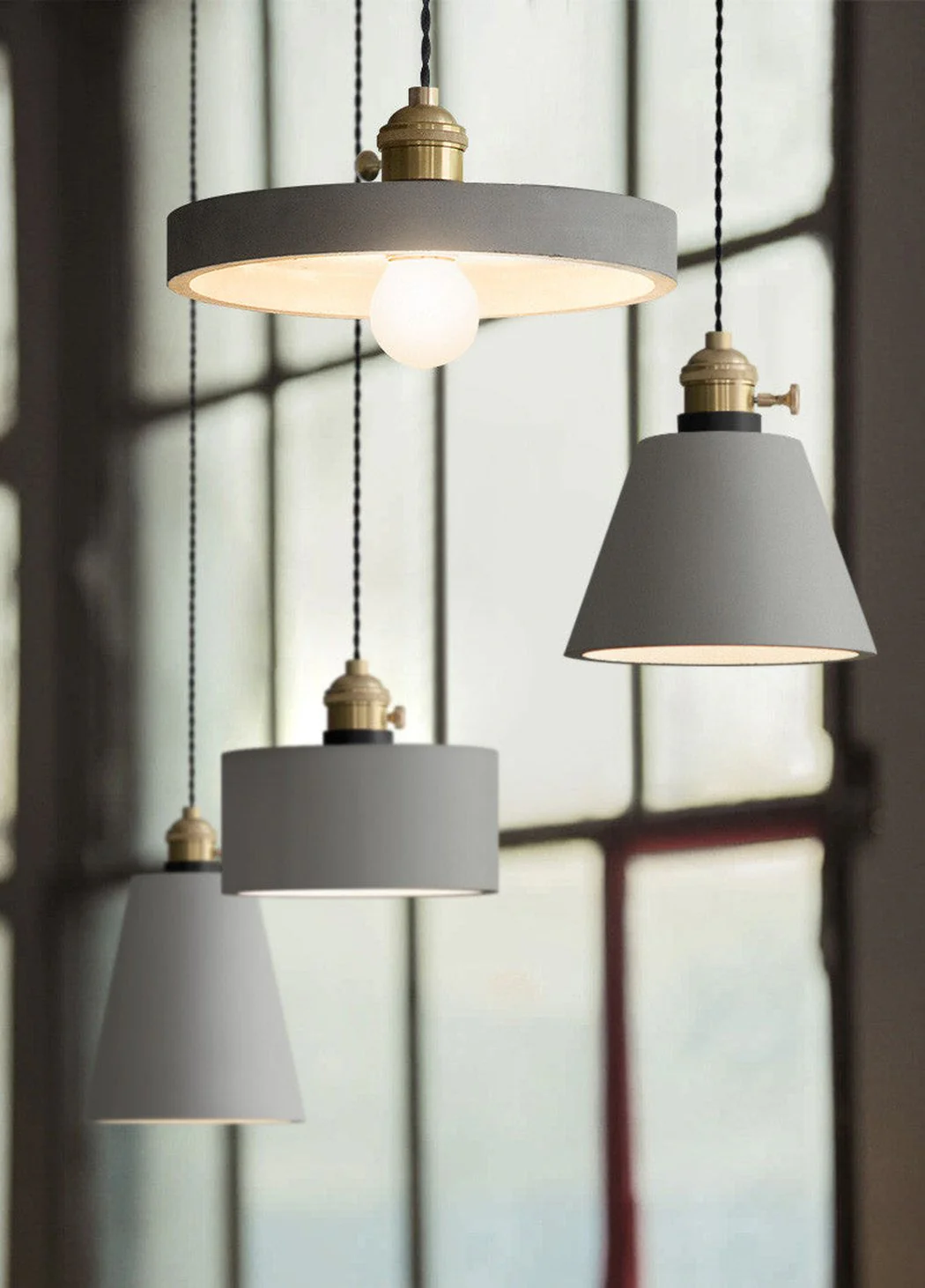 Concrete Vasa Minimalist Pendant Light - Image 17