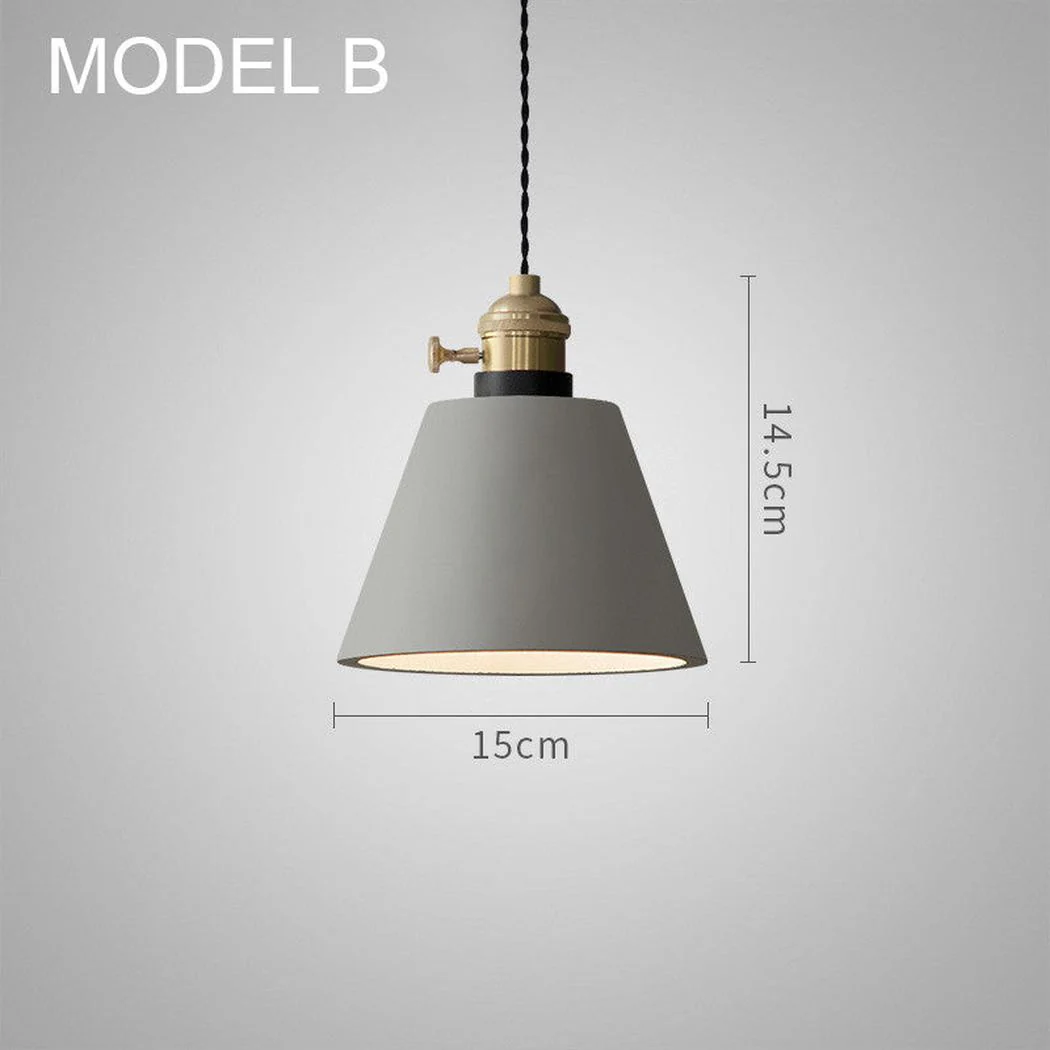 Concrete Vasa Minimalist Pendant Light - Image 18