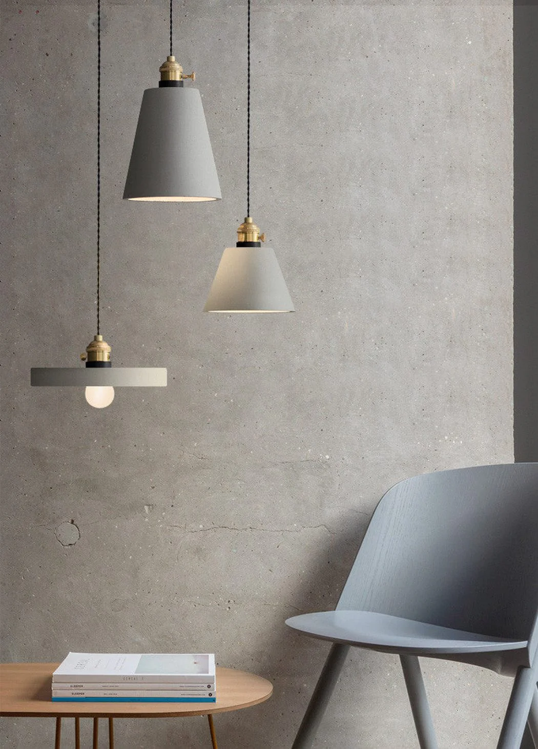 Concrete Vasa Minimalist Pendant Light - Image 20