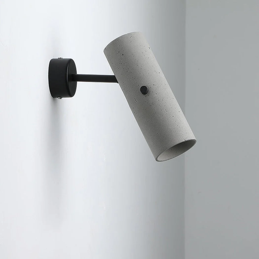 Concrete Pipe Minimalist Line Wall Light - Image 15
