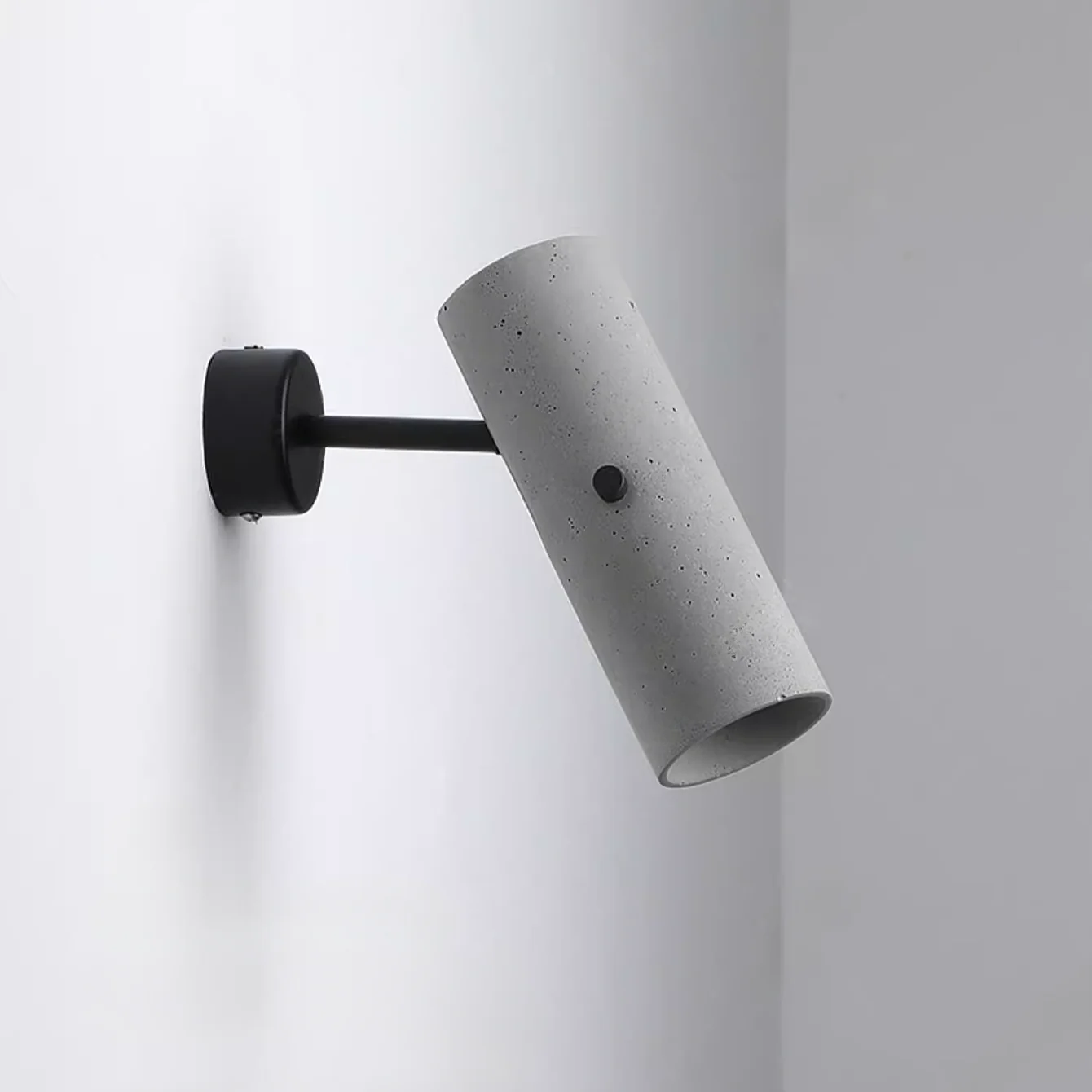 Concrete Pipe Minimalist Line Wall Light - Image 3