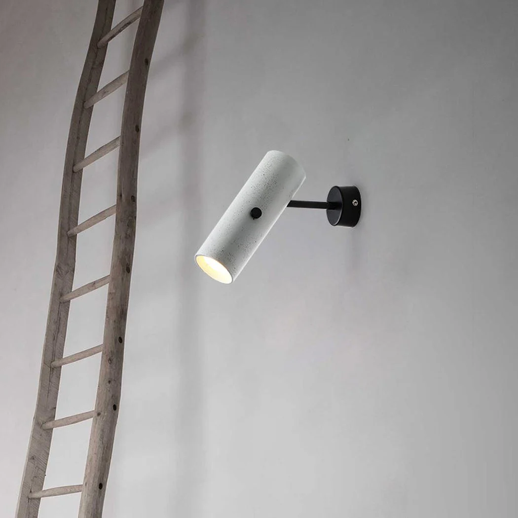 Concrete Pipe Minimalist Line Wall Light - Image 9