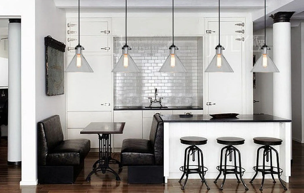 Cone Glass Lamp Shade Pendant Light - Image 7