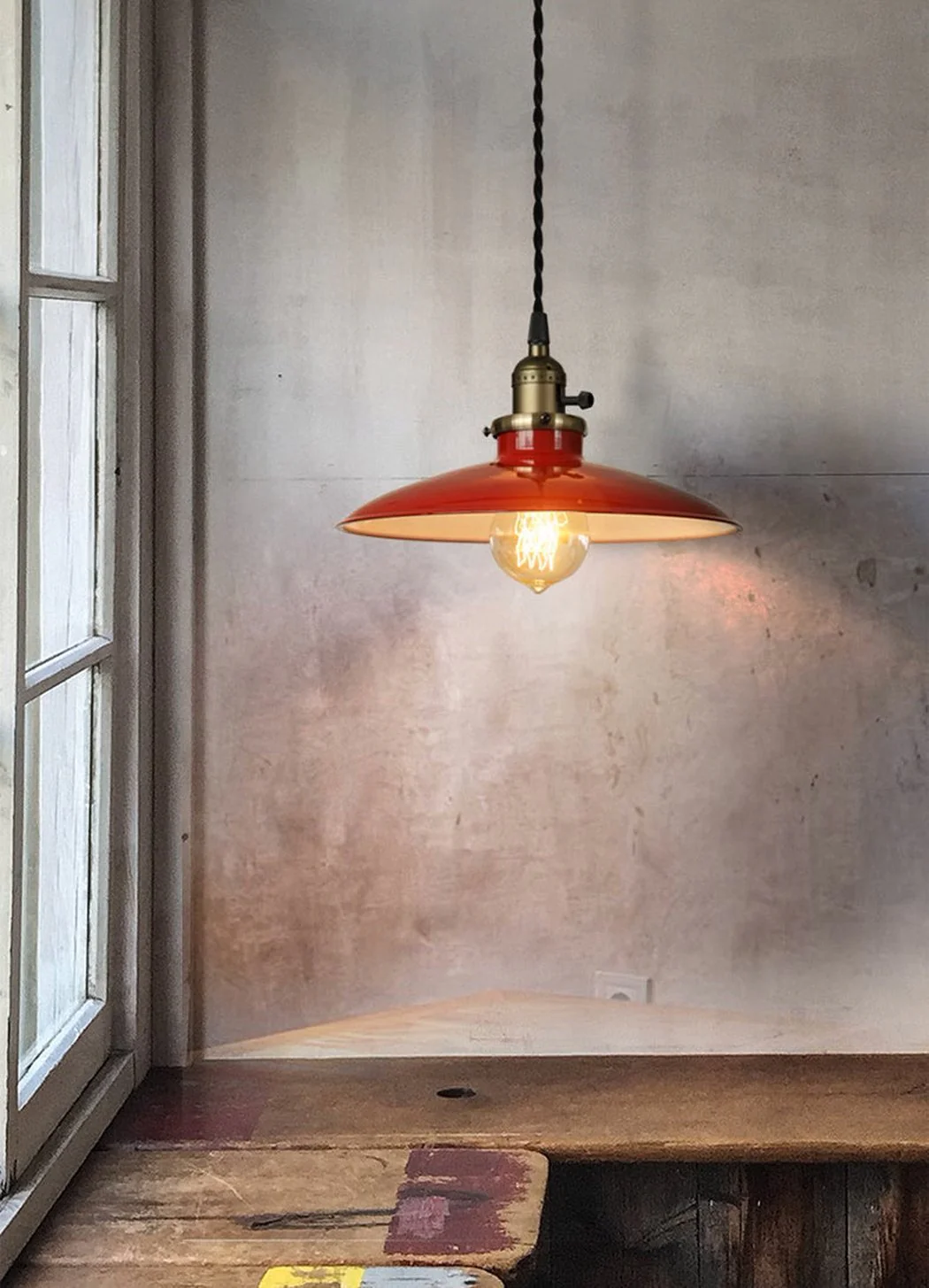 Allen Industrial Vintage Pendant Light - Image 12