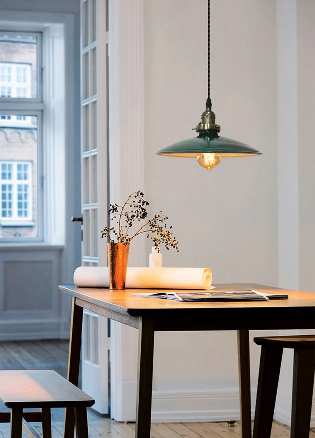 Allen Industrial Vintage Pendant Light - Image 5