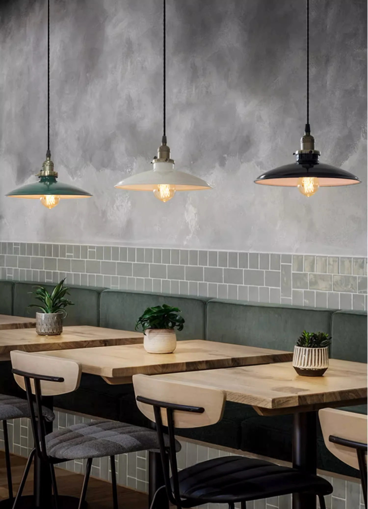 Allen Industrial Vintage Pendant Light - Image 8
