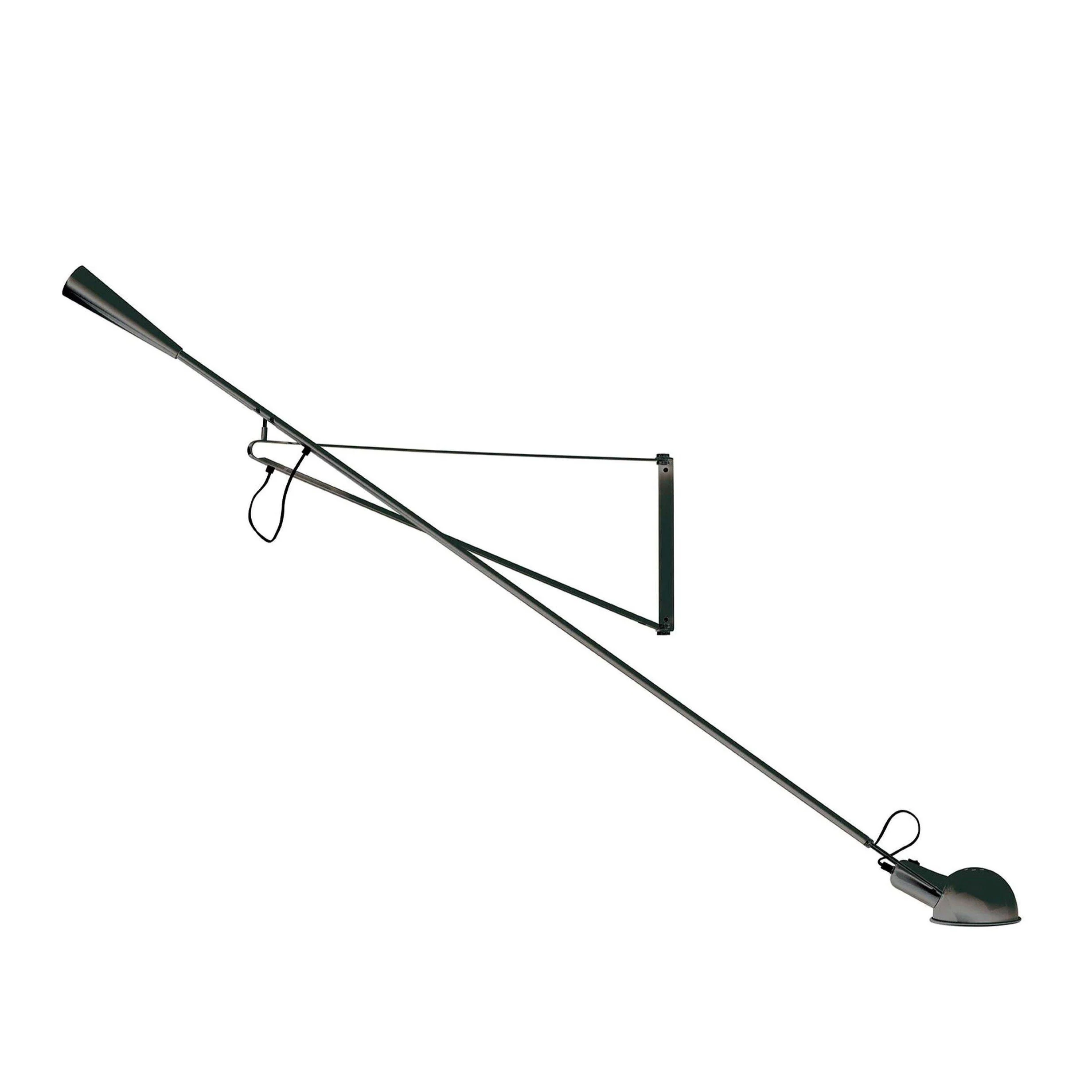 Crescendo Swinging Arm Overhead Wall Light - in Black - Image 12