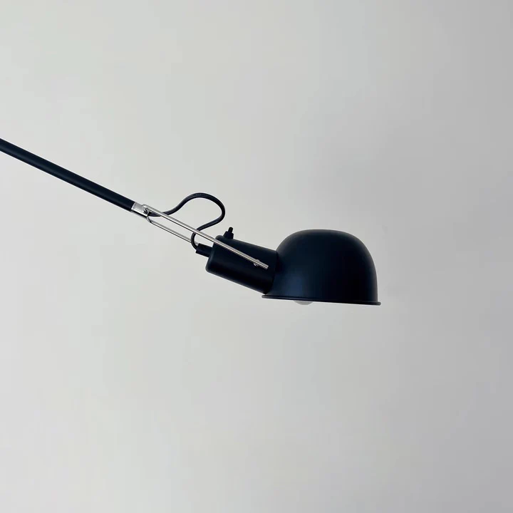 Crescendo Swinging Arm Overhead Wall Light - in Black - Image 7