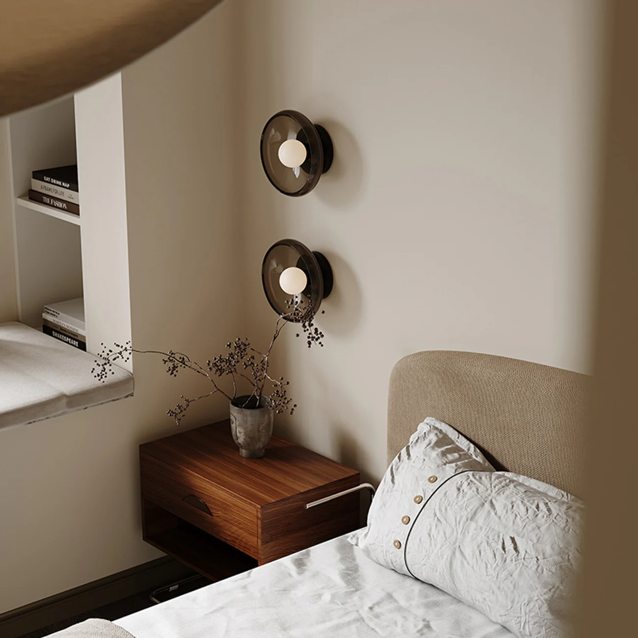 Eclipse Retro Mid Century Ceiling Light / Wall Light - Image 9