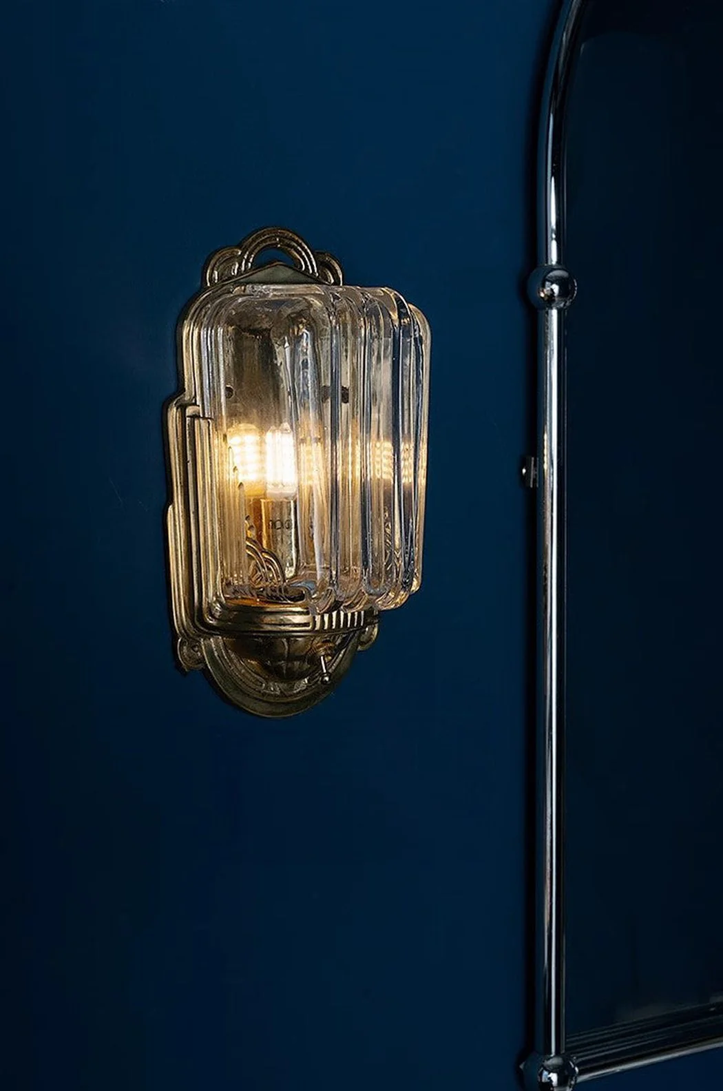 Edgar Gold Art Deco Retro Wall Light - Image 6