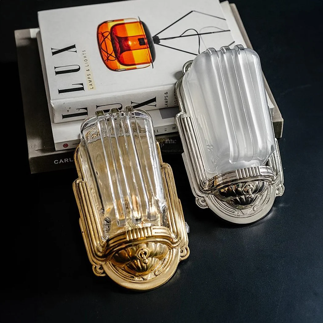 Edgar Chrome Art Deco Retro Wall Light - Image 5