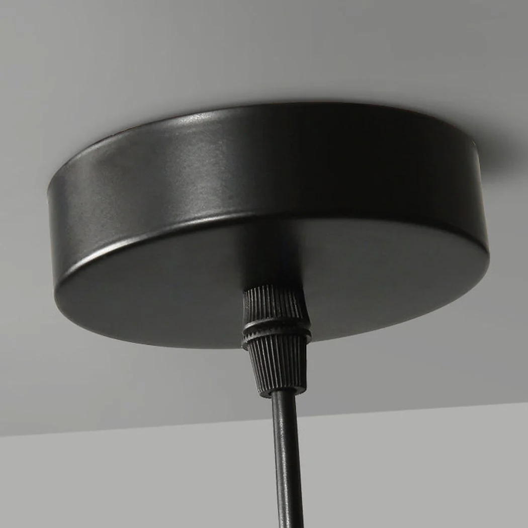 Enzo minimalist curve tinted glass shade pendant light - Image 3