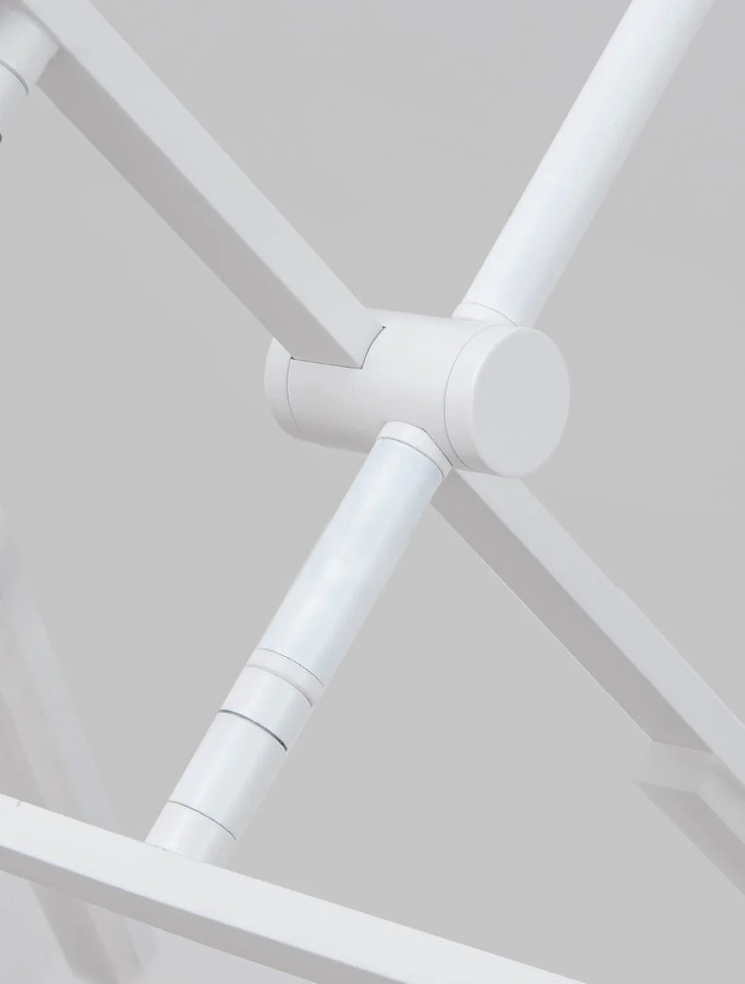 Faro minimalist all white pendant light chandelier - Image 7