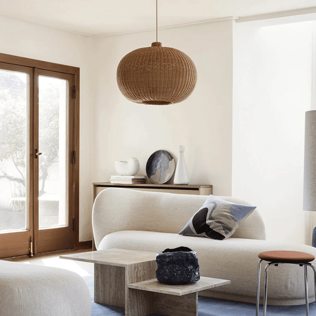 Finns Rattan bamboo weave pendant light - Image 10