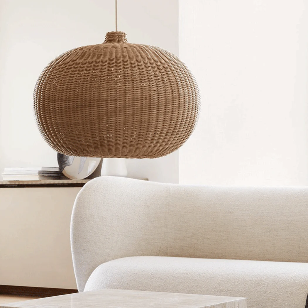 Finns Rattan bamboo weave pendant light - Image 6