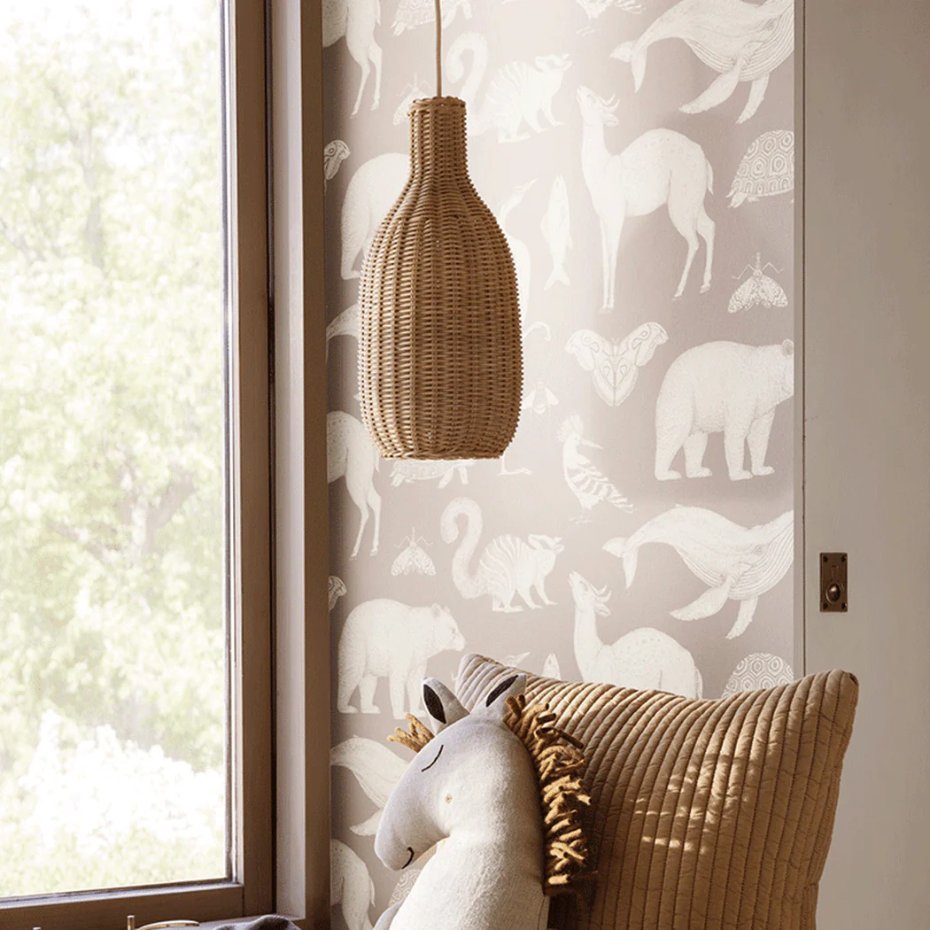Finns Rattan bamboo weave pendant light - Image 7