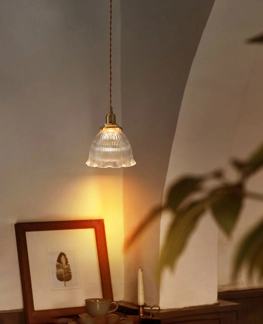 Fleur Provincial Mid century modern Pendant Light - Image 11