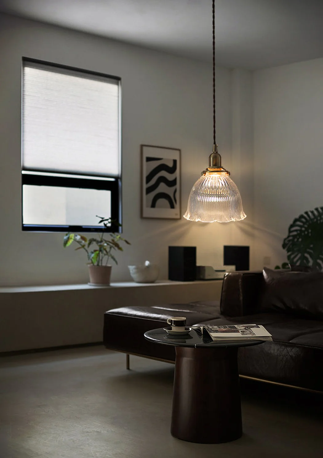 Fleur Provincial Mid century modern Pendant Light - Image 5