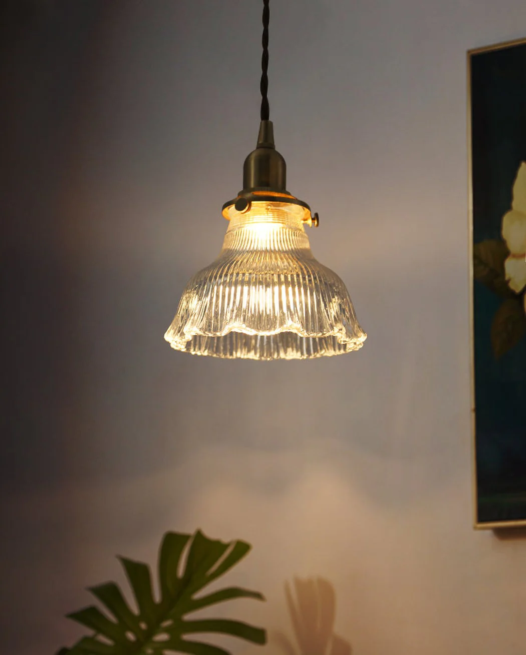 Fleur Provincial Mid century modern Pendant Light - Image 7