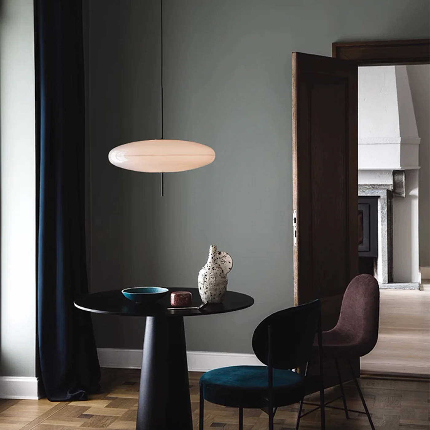 Fluo Bauhaus Minimalist Pendant Light - Image 12
