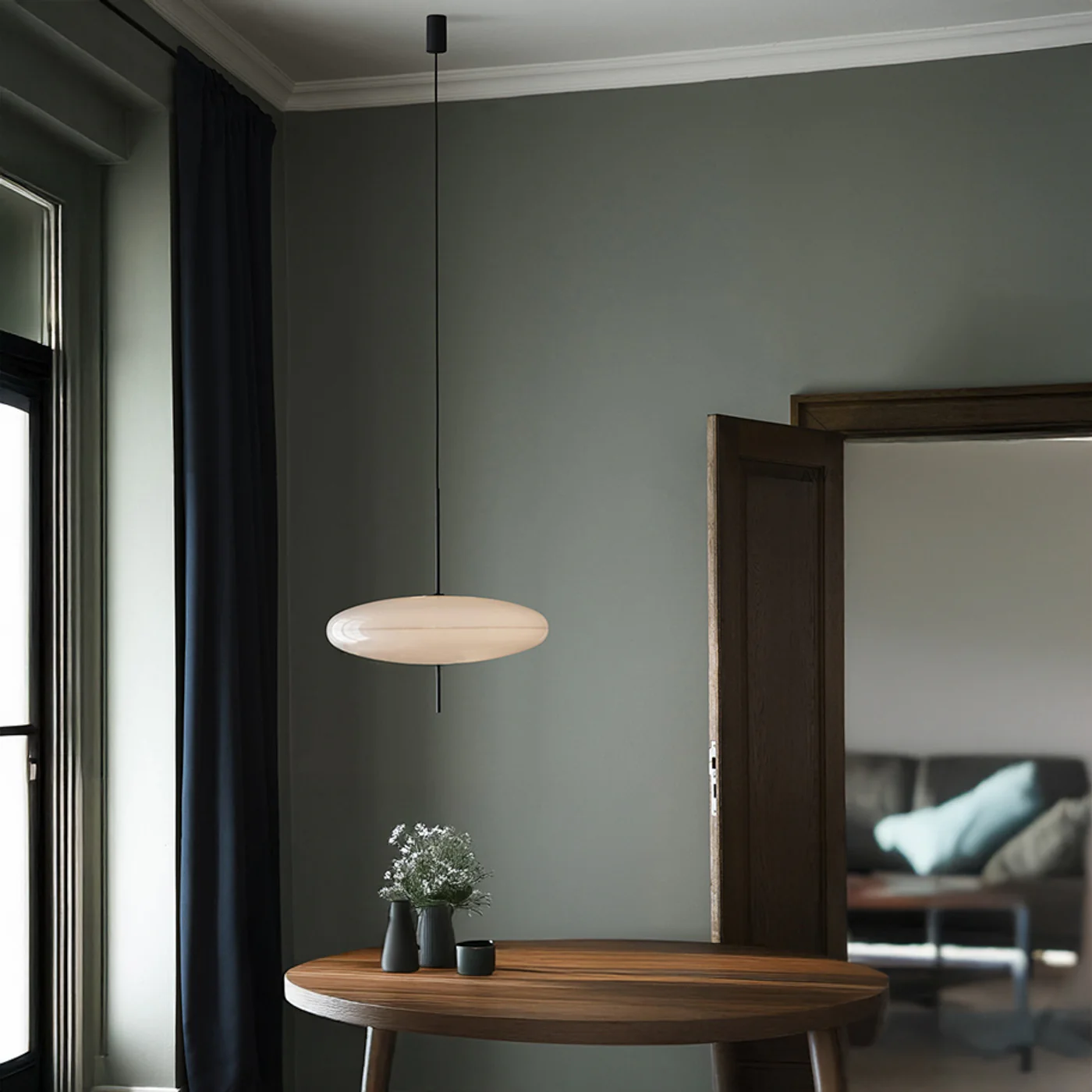 Fluo Bauhaus Minimalist Pendant Light - Image 17