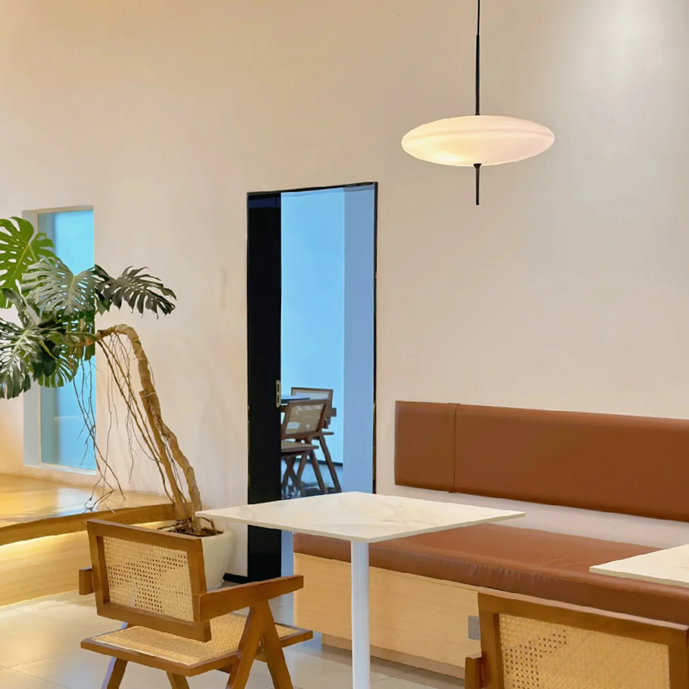 Fluo Bauhaus Minimalist Pendant Light - Image 18
