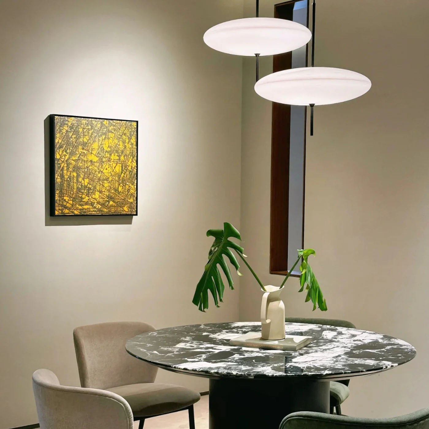 Fluo Bauhaus Minimalist Pendant Light - Image 25