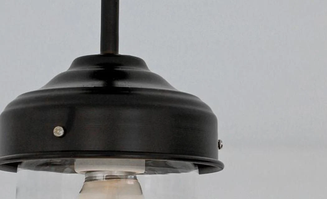 Glass Dome Art Deco Style Ceiling Light. - Image 6