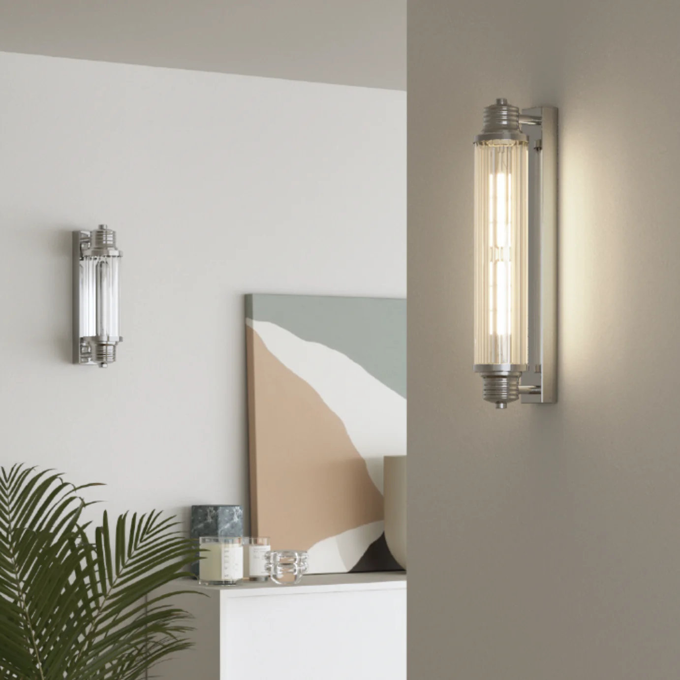 Haberfield Art Deco Wall Light - With Clear Glass - Image 12