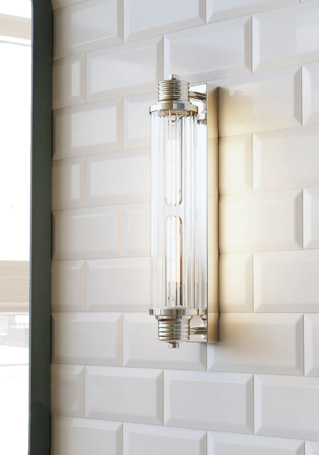 Haberfield Art Deco Wall Light - With Clear Glass - Image 5