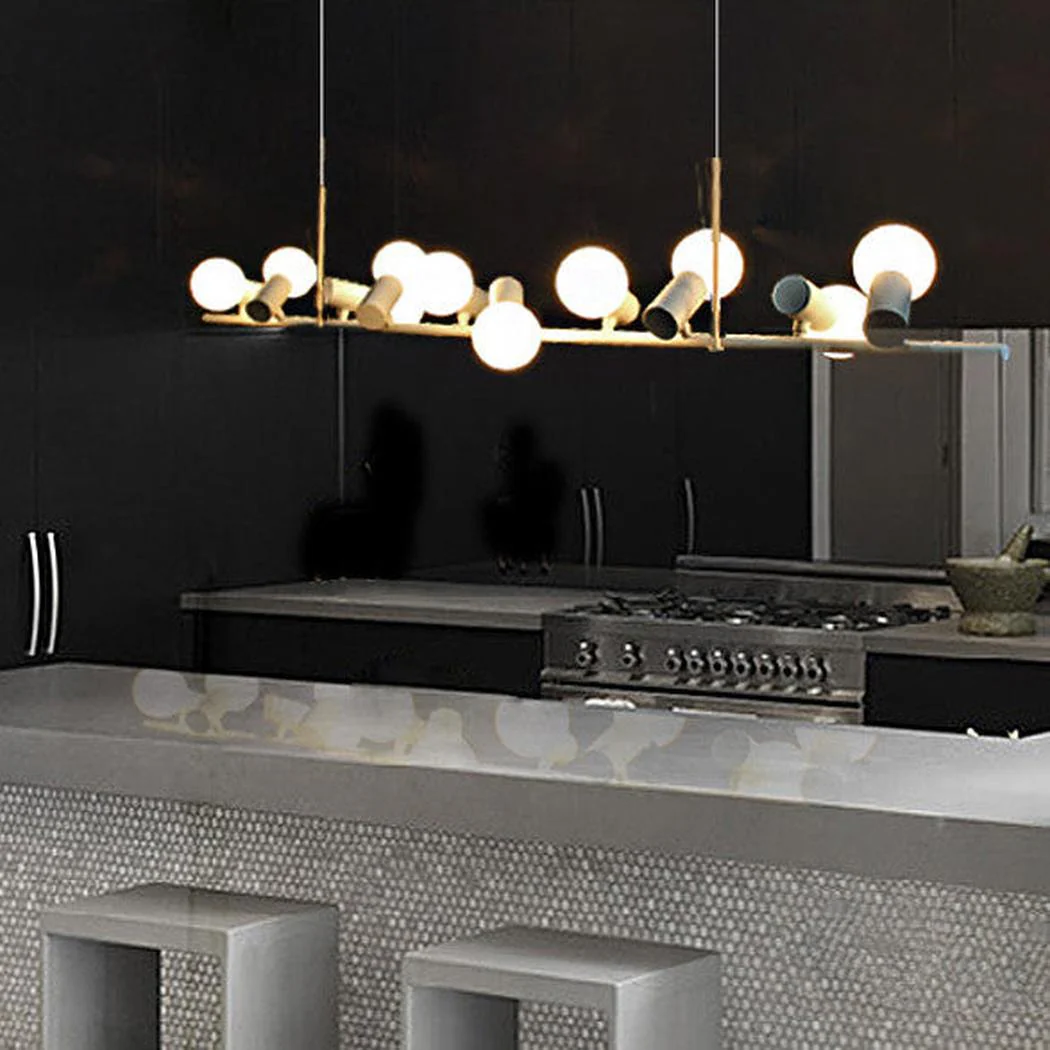 Hanging Doves Kitchen Island Pendant Light - In Black - Image 3